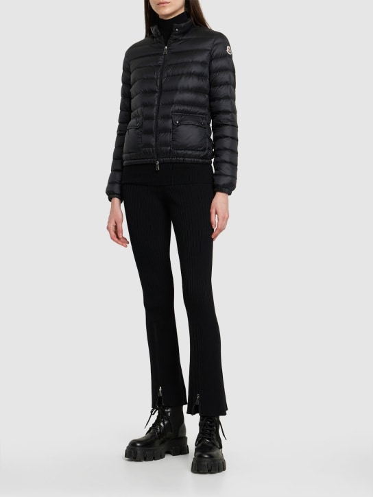 Moncler: Lans 나일론 다운 재킷 - 블랙 - women_1 | Luisa Via Roma