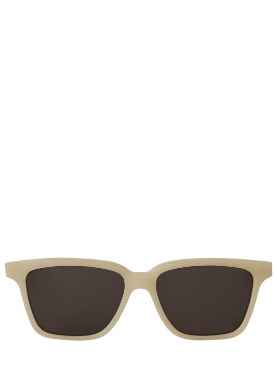 Toteme: The Squares acetate sunglasses - Bej/Gri - women_0 | Luisa Via Roma