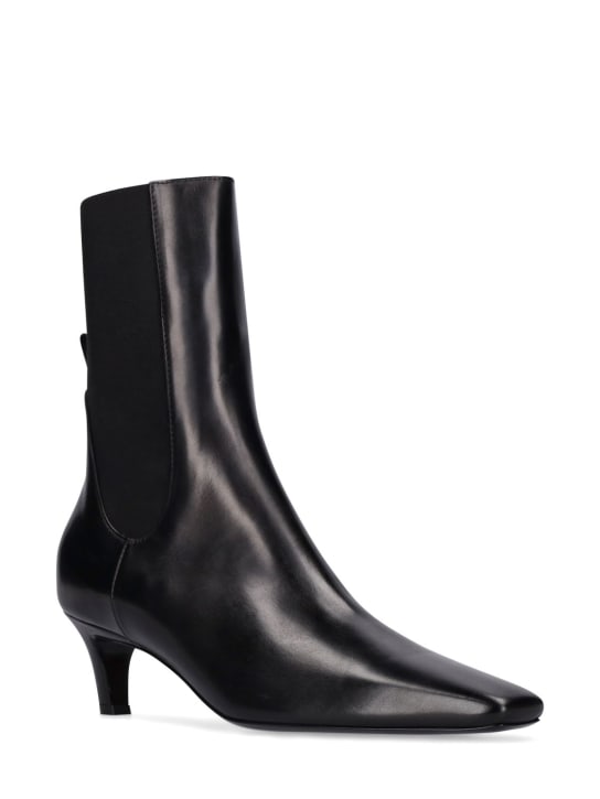 Toteme: 50mm Leather ankle boots - women_1 | Luisa Via Roma