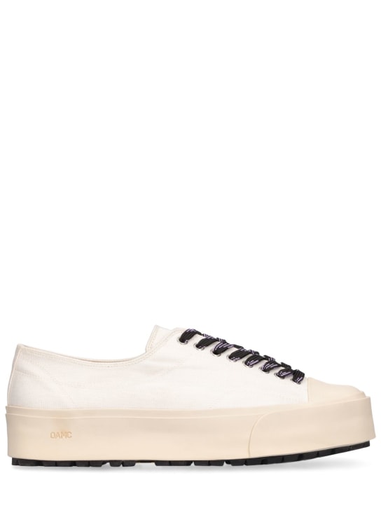 Oamc: Ridge硫化低帮运动鞋 - 白色 - men_0 | Luisa Via Roma