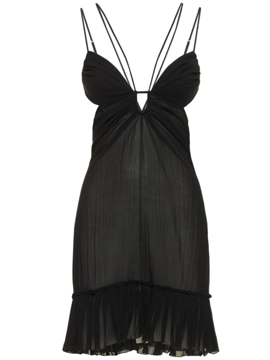 Keyhole crossed mini dress - Nensi Dojaka - Women | Luisaviaroma