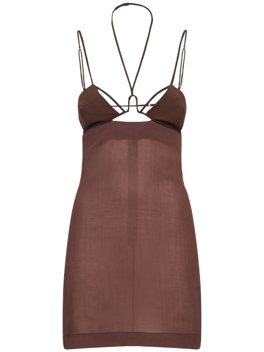 Wire bra mini dress - Nensi Dojaka - Women | Luisaviaroma