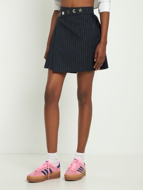 adidas Originals: Baskets Gazelle Bold - Pinglo/Vicblu - women_1 | Luisa Via Roma