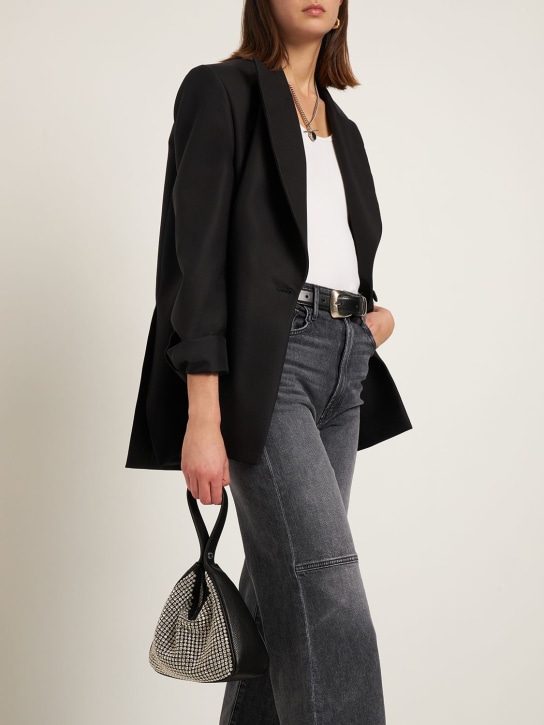 Simon Miller: Snap crystal top handle bag - Clear Crystal - women_1 | Luisa Via Roma