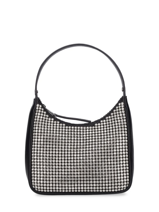 Simon Miller: Snap crystal top handle bag - Clear Crystal - women_0 | Luisa Via Roma