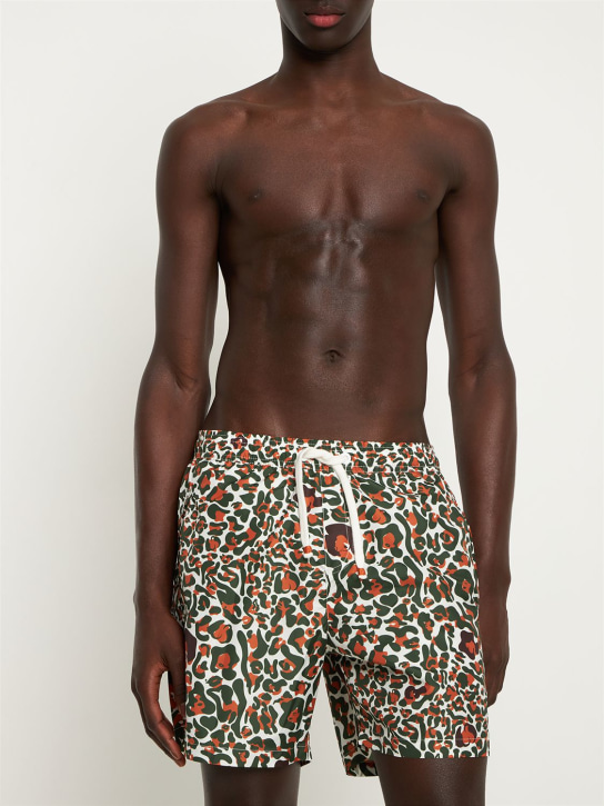 Sam Diego: Bañador shorts de techno - Naranja - men_1 | Luisa Via Roma