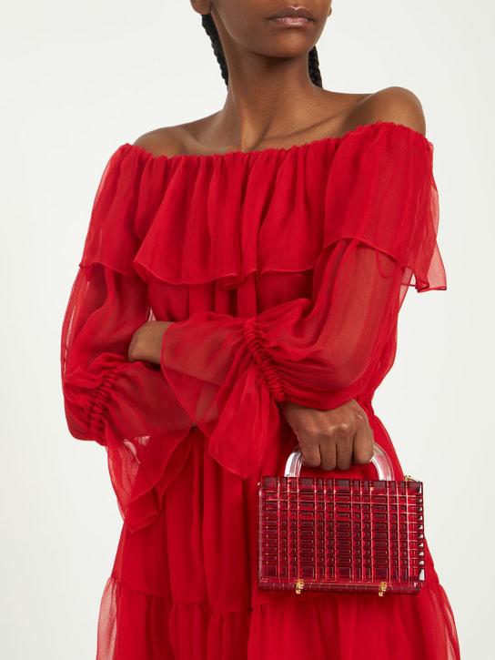 L'afshar: Leon Sierra中号手提包 - 红色 - women_1 | Luisa Via Roma