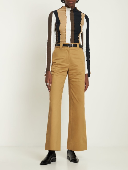 Interior: Baumwolloberteil mit Patchwork „The Locasia“ - Braun/Multi - women_1 | Luisa Via Roma