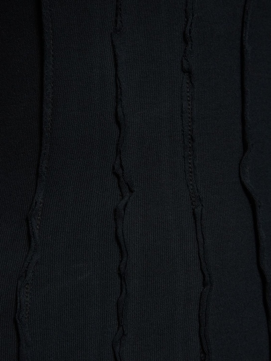 Interior: The Locasia棉质平纹针织长款连衣裙 - 黑色 - women_1 | Luisa Via Roma