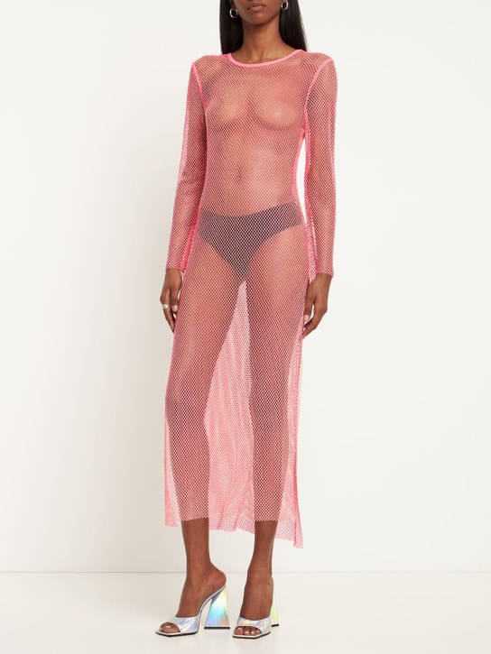 Leslie Amon: ドレス - フクシャ - women_1 | Luisa Via Roma