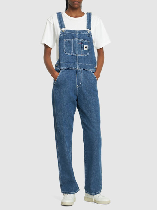 Carhartt WIP: Straight overalls - women_1 | Luisa Via Roma