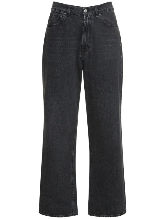 Our Legacy: 25,5cm Jeans aus Baumwolldenim „Third Cut“ - Supergrey - men_0 | Luisa Via Roma