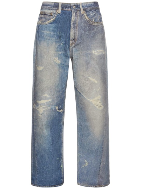 Our Legacy: L32 25.5cm Digital print Third Cut jeans - men_0 | Luisa Via Roma
