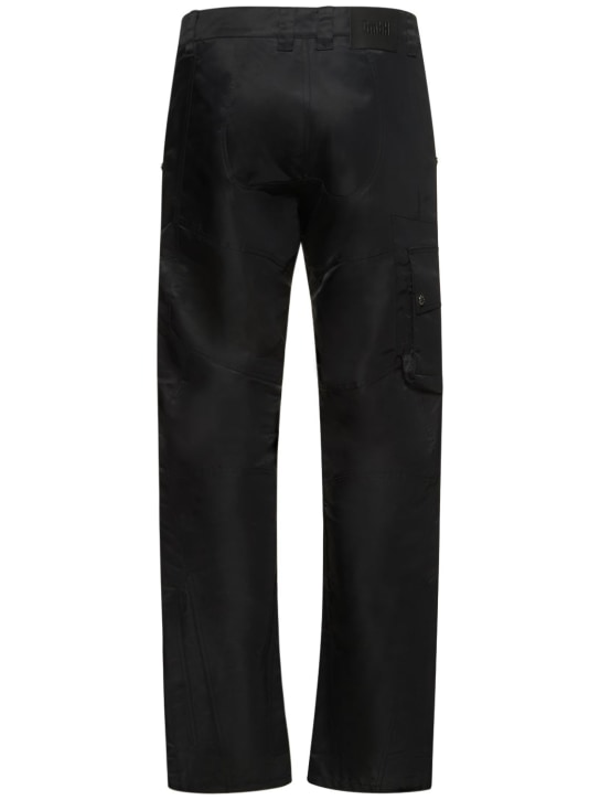 GmbH: Biker recycled nylon pants - Black - men_1 | Luisa Via Roma