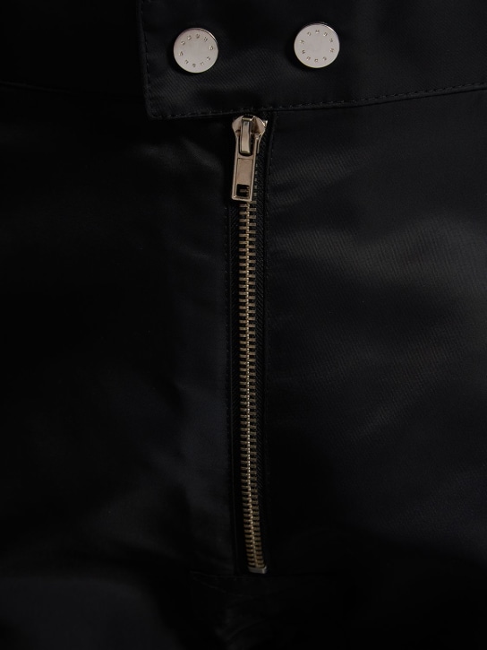 GmbH: Biker recycled nylon pants - Black - men_1 | Luisa Via Roma
