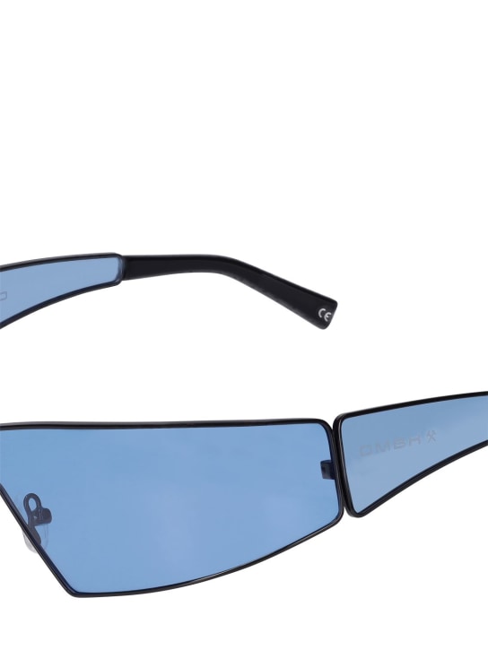 GmbH: Metal sunglasses - Açık Mavi - men_1 | Luisa Via Roma