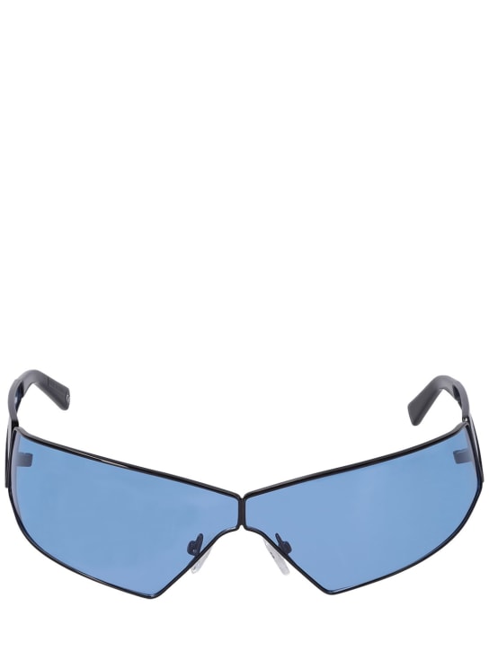 GmbH: Metal sunglasses - Açık Mavi - men_0 | Luisa Via Roma