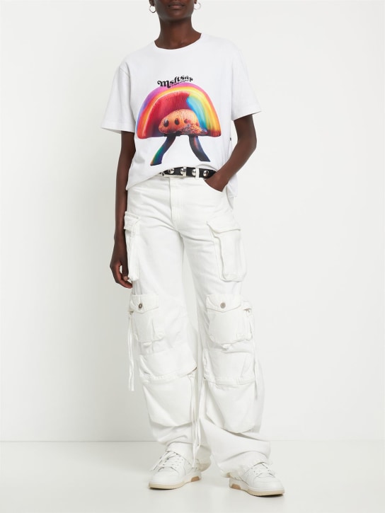 MSFTSrep: LVR Exclusive camiseta de algodón - Blanco - women_1 | Luisa Via Roma