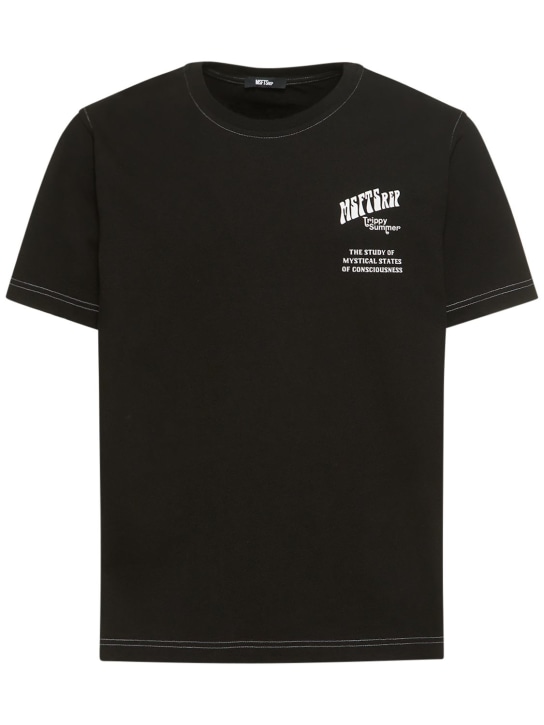 MSFTSrep: LVR Exclusive camiseta de algodón - Negro - men_0 | Luisa Via Roma