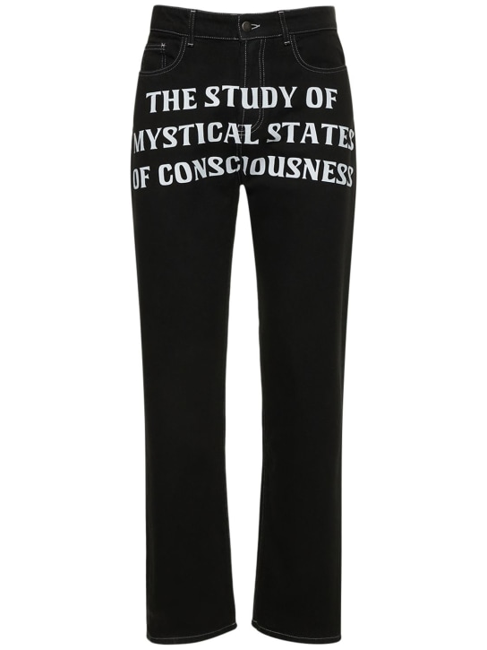 MSFTSrep: LVR Exclusive Study棉质牛仔裤 - 黑色 - men_0 | Luisa Via Roma