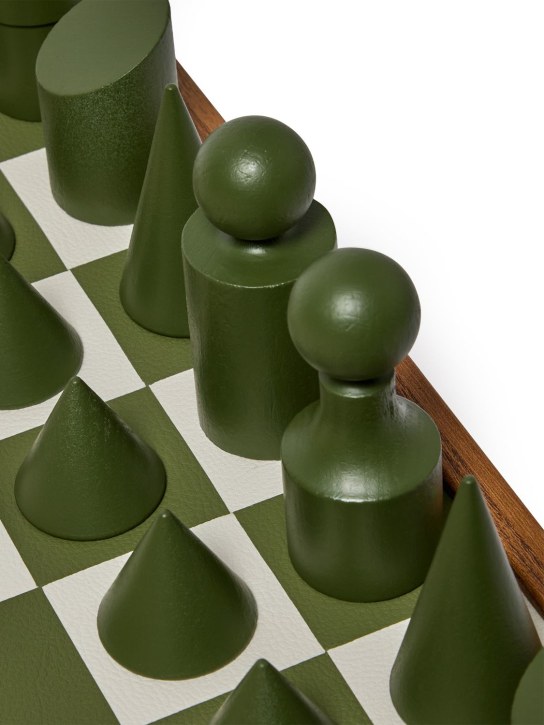 The Conran Shop: Olivine chess set - Green - ecraft_6 | Luisa Via Roma