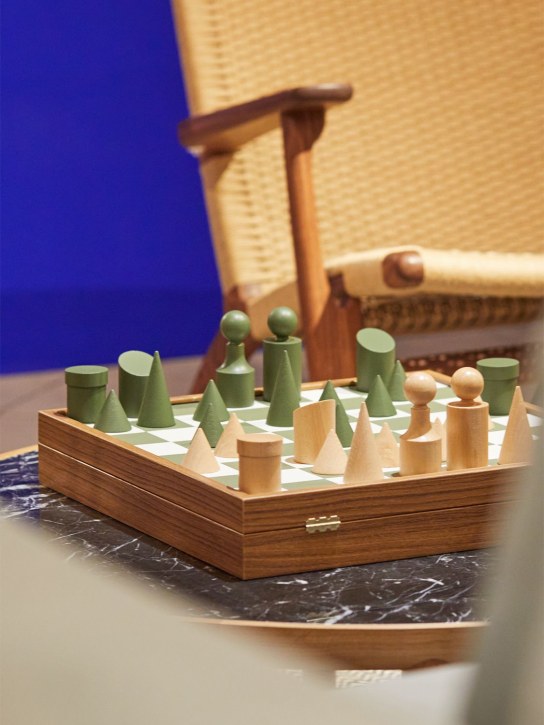 The Conran Shop: Olivine chess set - Green - ecraft_2 | Luisa Via Roma