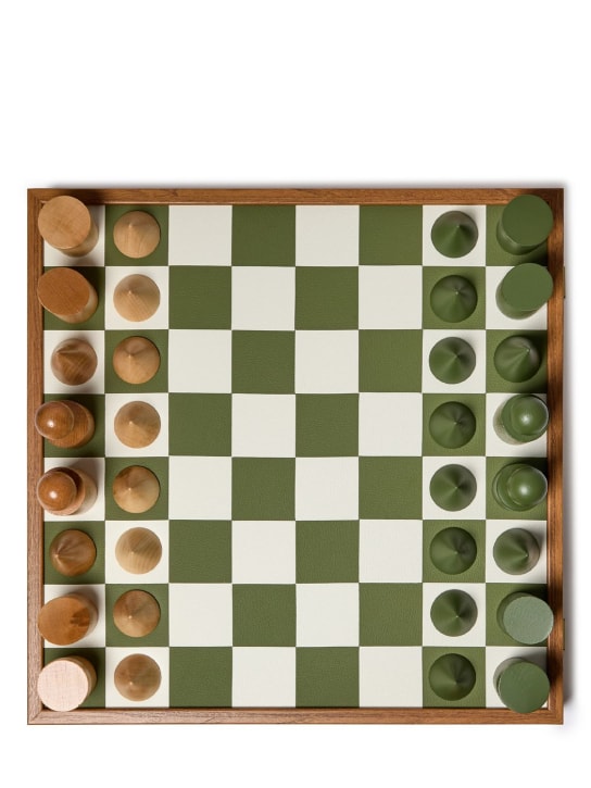 The Conran Shop: Olivine chess set - Green - ecraft_4 | Luisa Via Roma
