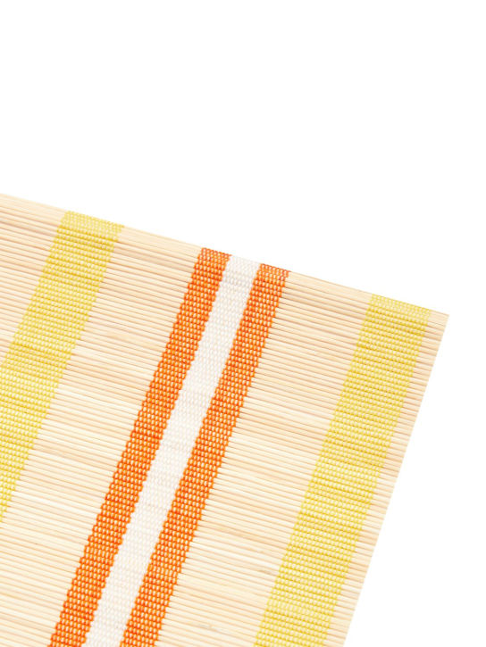 The Conran Shop: Set of 4 Le Sol bamboo placemats - Orange - ecraft_1 | Luisa Via Roma