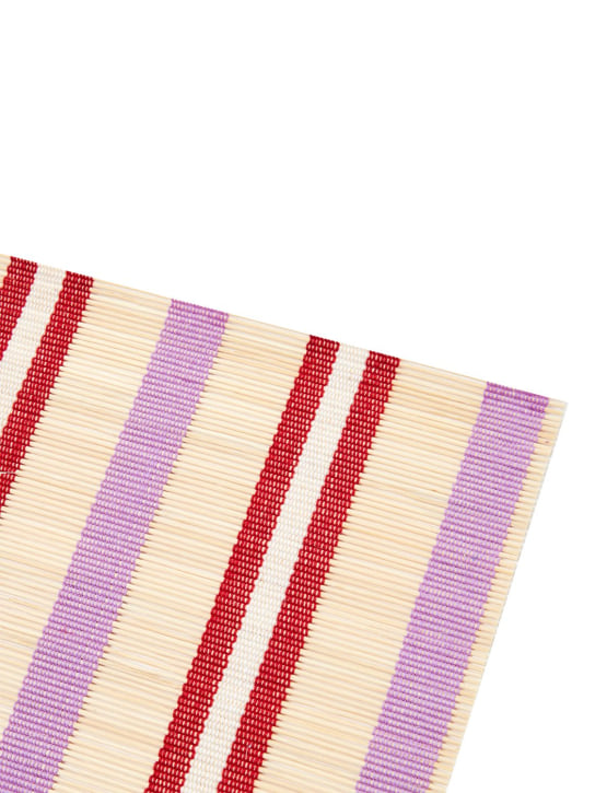The Conran Shop: Set of 4 Le Sol bamboo placemats - Red - ecraft_1 | Luisa Via Roma