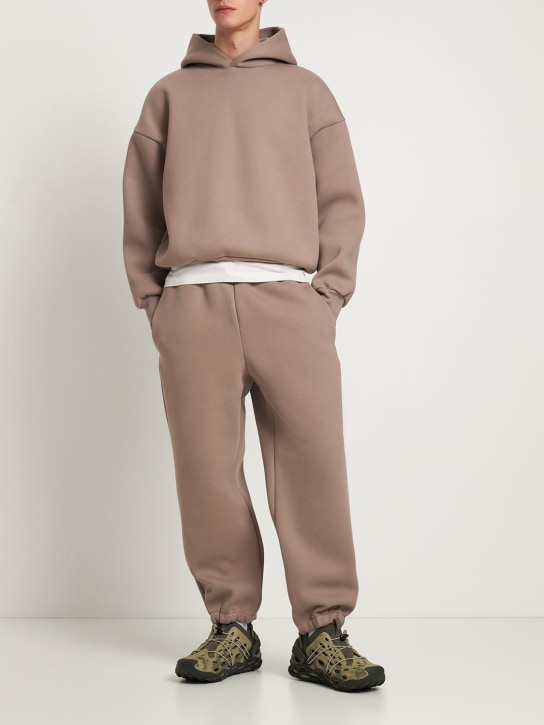 Seventh: Pantalon en coton mélangé V2 - Argile - men_1 | Luisa Via Roma