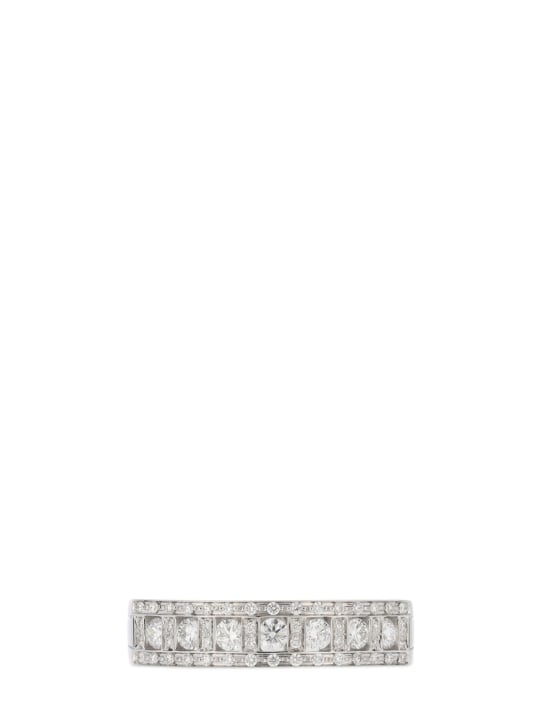 Damiani: Anello Belle Epoque con diamanti - Silver/Diamond - women_2 | Luisa Via Roma
