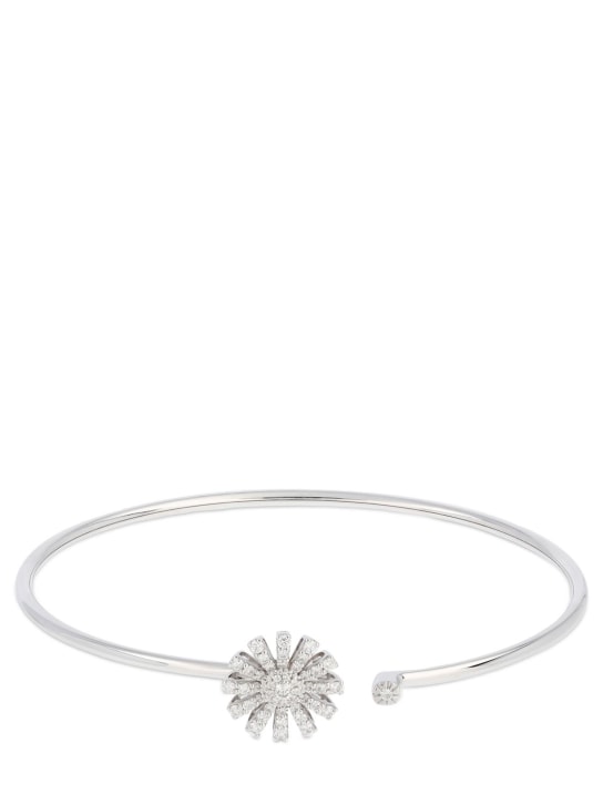 Damiani: Margherita 18kt gold & diamond bracelet - Silver/Diamond - women_0 | Luisa Via Roma