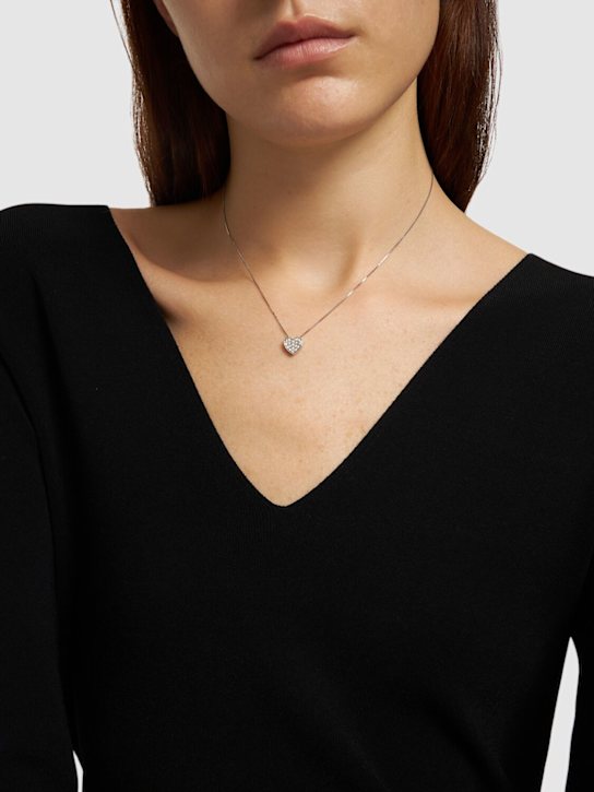 Salvini: Collana I Segni in oro 18kt con diamante - Silver/Diamond - women_1 | Luisa Via Roma