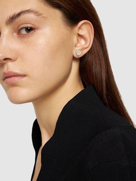 Salvini: Orecchini I Segni in oro 18kt con diamanti - Silver/Diamond - women_1 | Luisa Via Roma