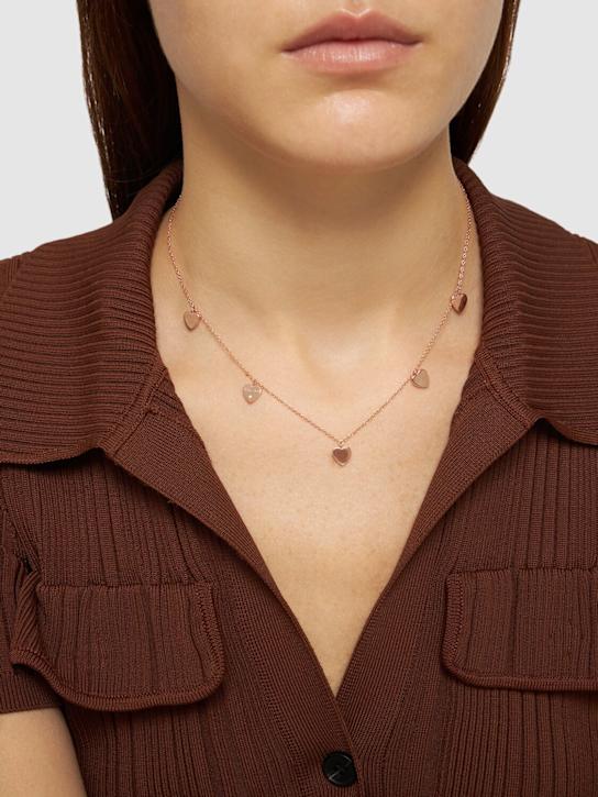 Salvini: Collana I Segni in oro 9kt con diamanti - Rosegold - women_1 | Luisa Via Roma