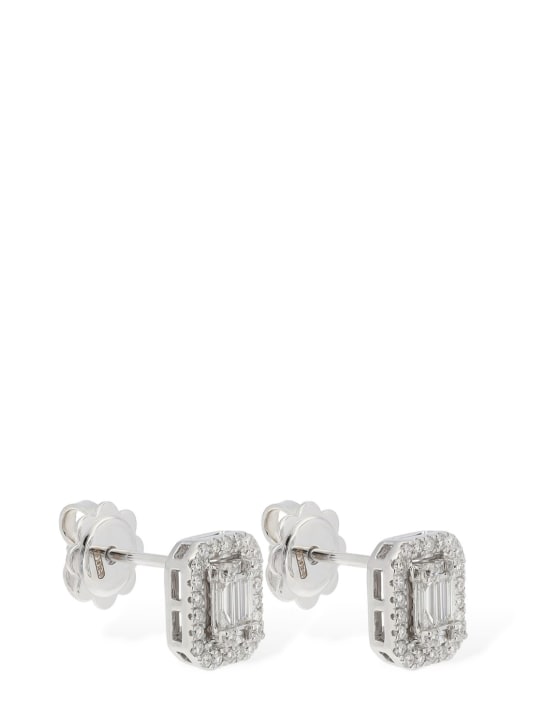 Salvini: Orecchini Magia in oro 18kt con diamanti - Silver/Diamond - women_2 | Luisa Via Roma