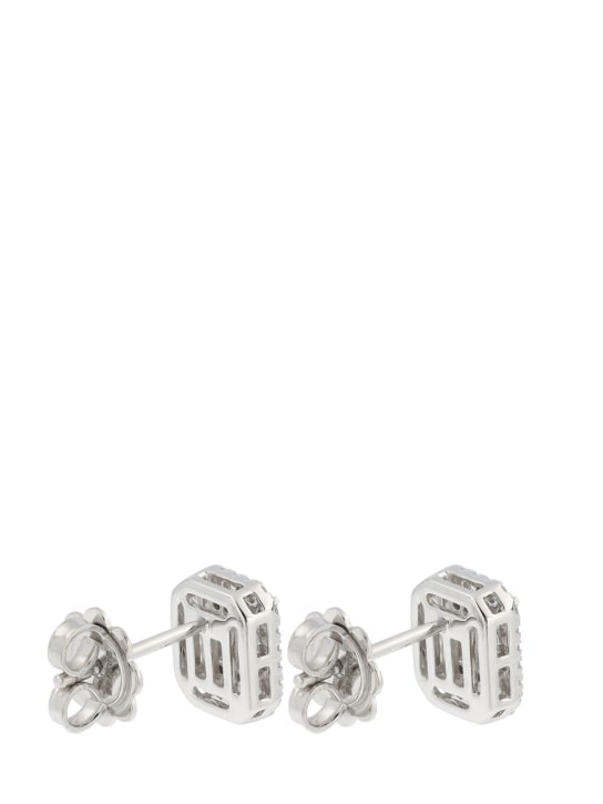 Salvini: Orecchini Magia in oro 18kt con diamanti - Silver/Diamond - women_3 | Luisa Via Roma
