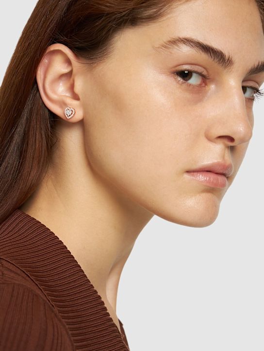 Salvini: Orecchini Magia in oro 18kt con diamanti - Rose/Diamond - women_1 | Luisa Via Roma