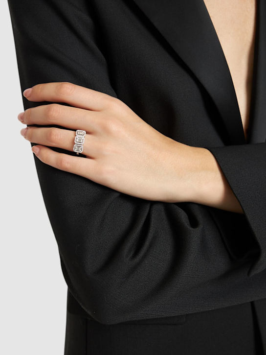 Salvini: Anello Magia in oro 18kt con diamanti - Silver/Diamond - women_1 | Luisa Via Roma