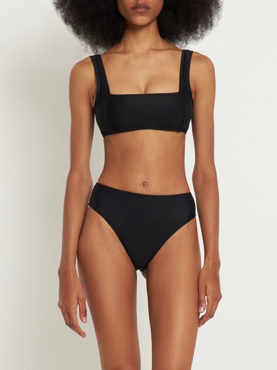 Héros: Top bandeau de bikini - Negro - women_1 | Luisa Via Roma