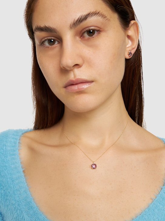Bliss: Collana Joy Candy in oro 9kt con ametista - Oro/Viola - women_1 | Luisa Via Roma