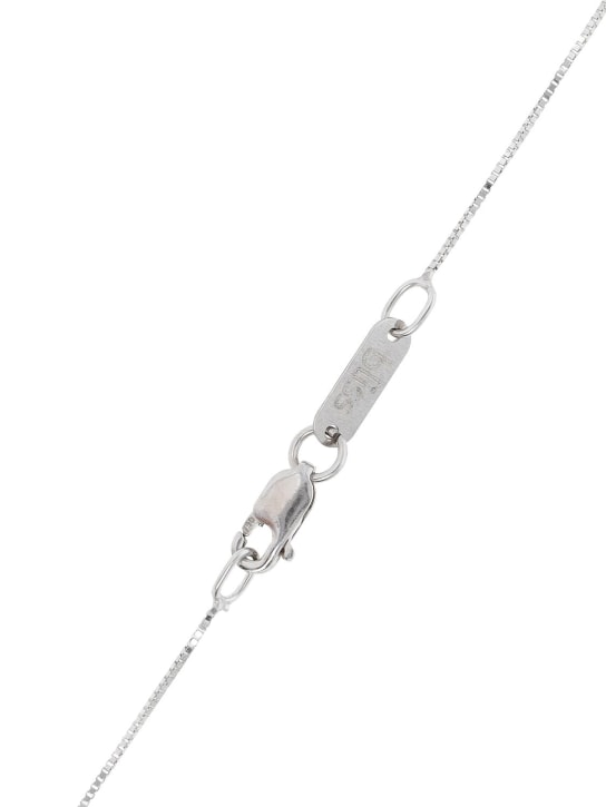 Bliss: Rugiada 18kt gold & diamond necklace - Silver/Diamond - women_3 | Luisa Via Roma
