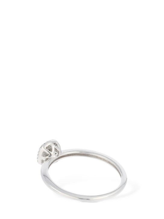 Bliss: Anello Rugiada in oro 18kt con diamanti - Silver/Diamond - women_3 | Luisa Via Roma