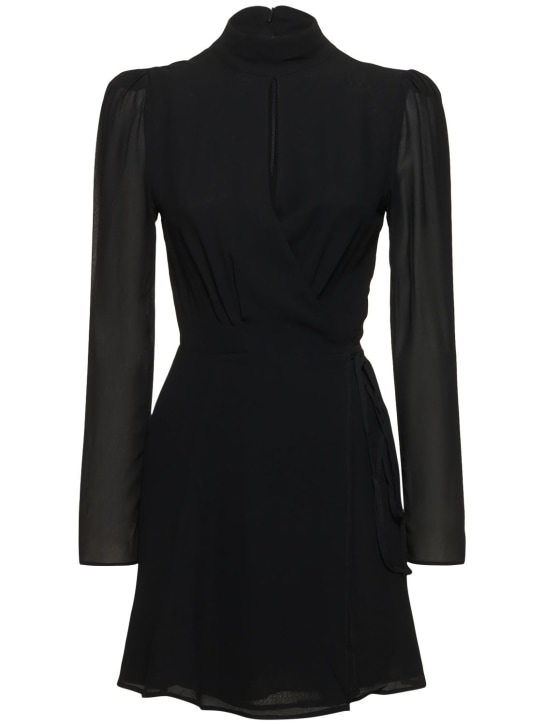 Reformation: Ottessa knitted mini dress - Negro - women_0 | Luisa Via Roma