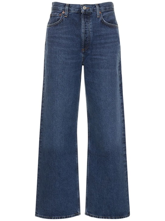 Agolde: Low slung baggy jeans - women_0 | Luisa Via Roma
