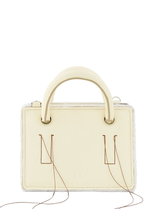 Dentro: Sac à main mini Otto - Crème - women_0 | Luisa Via Roma