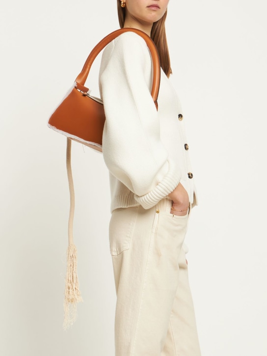 Dentro: Savvas shoulder bag - Brown - women_1 | Luisa Via Roma