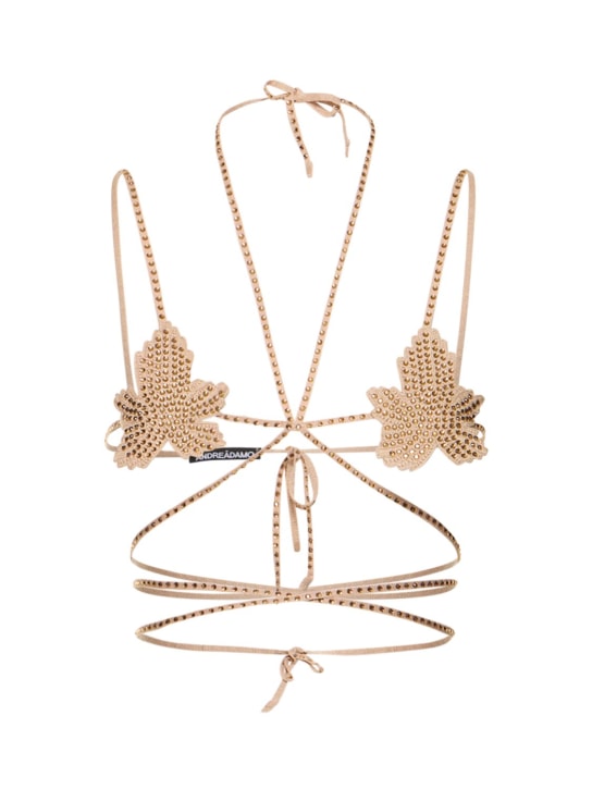 Andreadamo: BH mit verziertem Feigenblatt - Hautfarben - women_0 | Luisa Via Roma