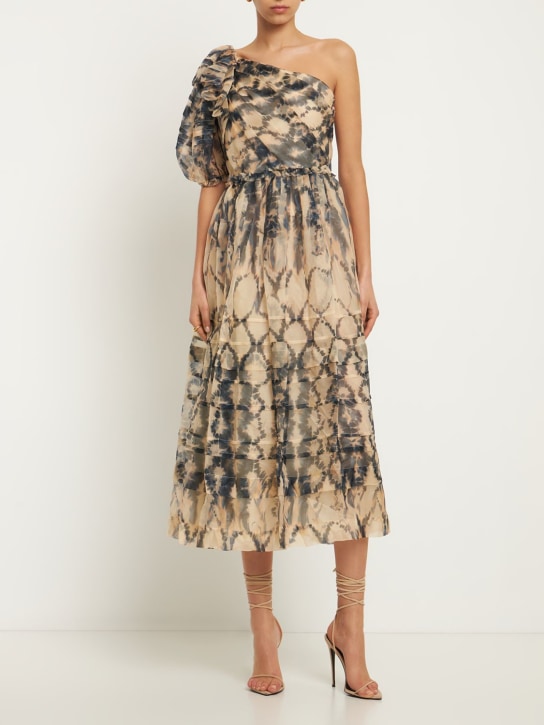 Ulla Johnson: Artemis printed silk long dress - women_1 | Luisa Via Roma