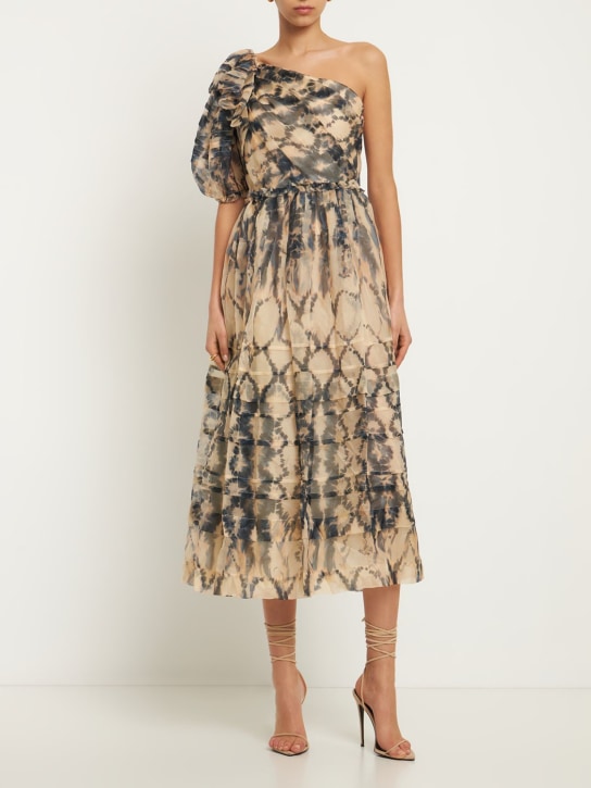 Ulla Johnson: LANGES KLEID AUS SEIDE MIT DRUCK „ARTEMIS“ - women_1 | Luisa Via Roma